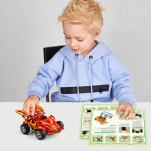 将图片加载到图库查看器,DIY Wood Craft Kit - Build & Paint Your Own Wooden Racing Car