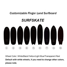将图片加载到图库查看器,Mini Finger Land Surfboard Customizable
