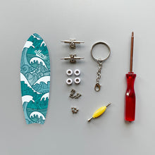 将图片加载到图库查看器,Mini Finger Land Surfboard Customizable