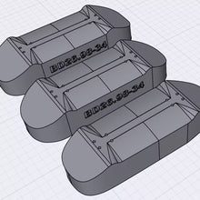 将图片加载到图库查看器，Deep Concave Fingerboard Mold with Three Shapers
